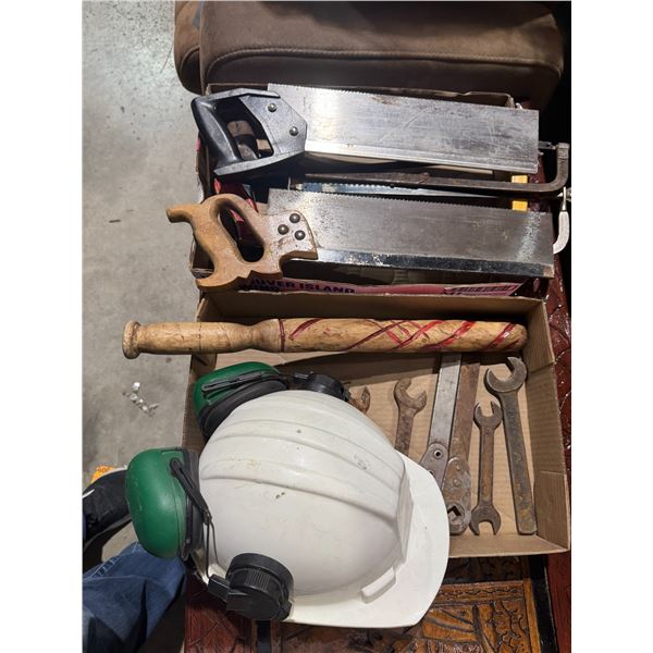 Saw Tools hardhat air protection
