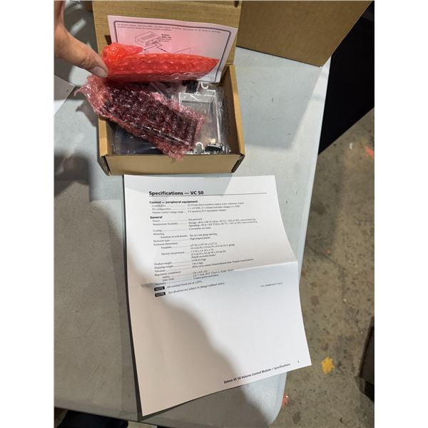 New VC 50 control peripheral equipment