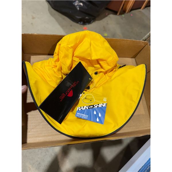 New rain or shine hat