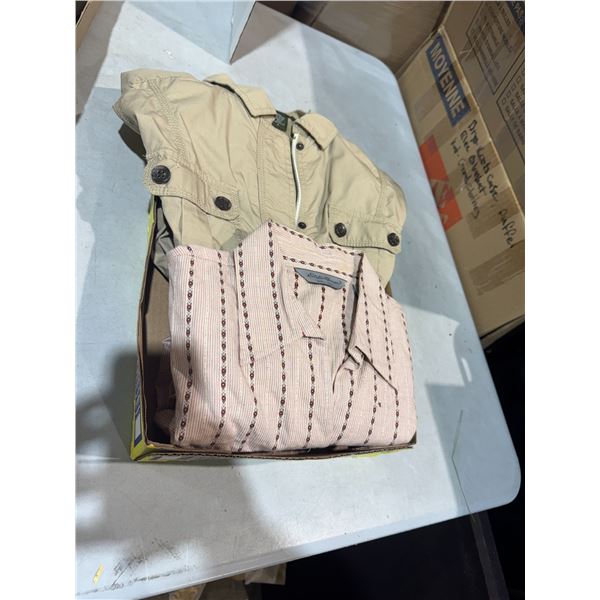 Eddie Bauer, medium and large clothing