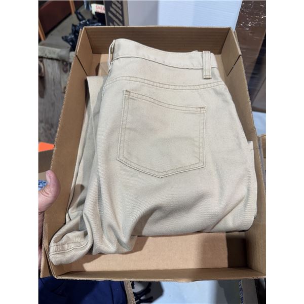 L. L. Been size 12 regular pants.