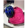 Image 1 : Backpack and helmet