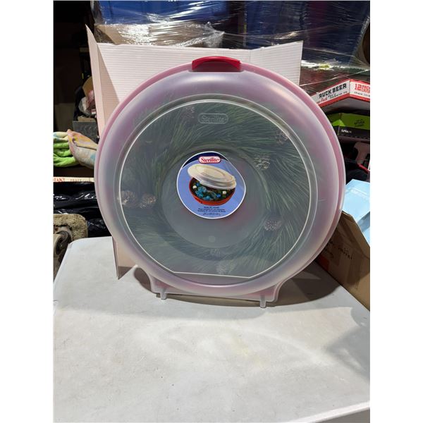 Wreath with wreath  Holder