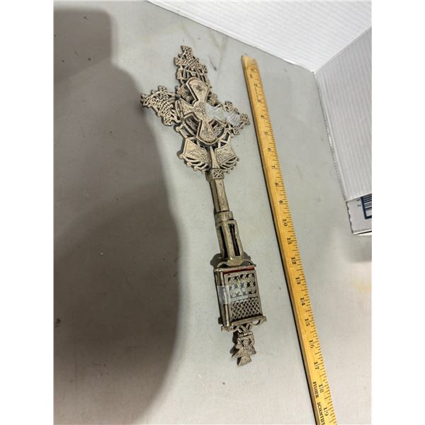 Ethiopian Orthodox processional cross