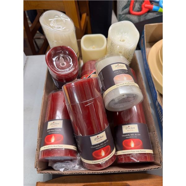 Candle decor I flicker