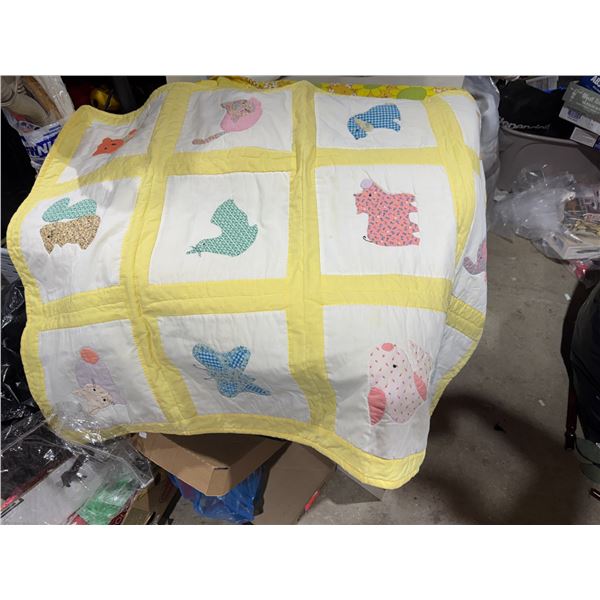 Handcrafted baby blanket