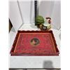 Image 1 : Rooster tray and decor