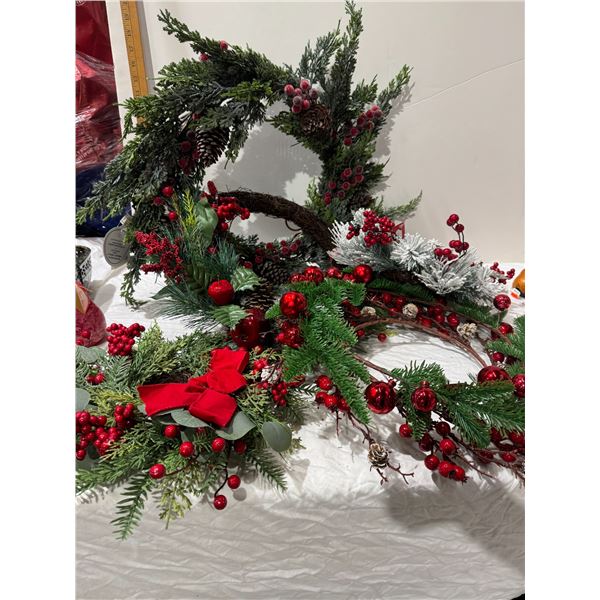 Wreaths and centerpiece surrounds