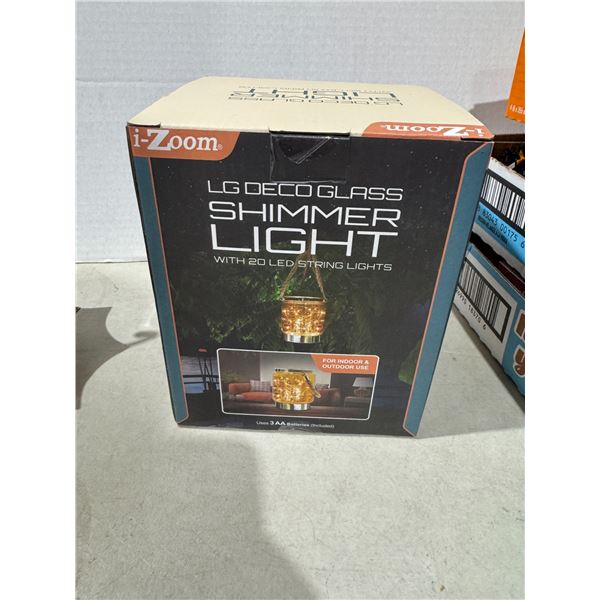 LG deco glass shimmer light