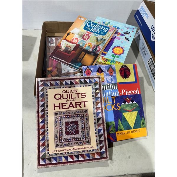Quilting and crafting books