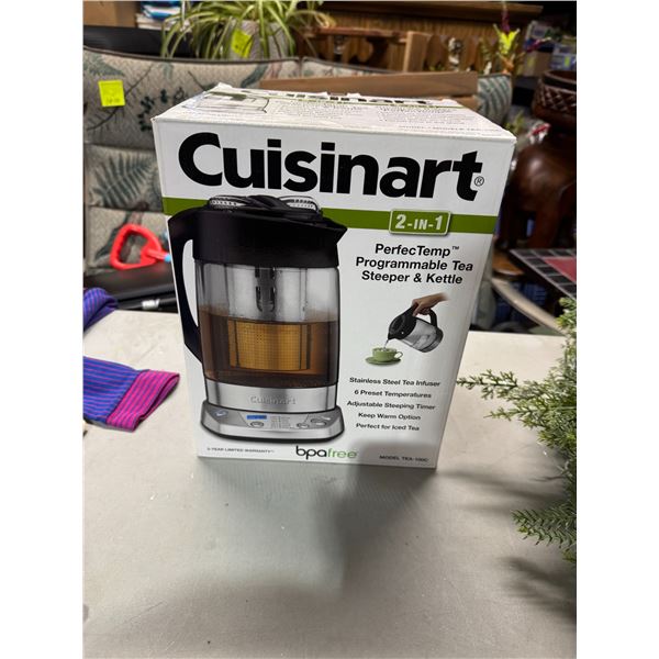 Cuisine art, stainless steel tea infuser T steeper and Kettle