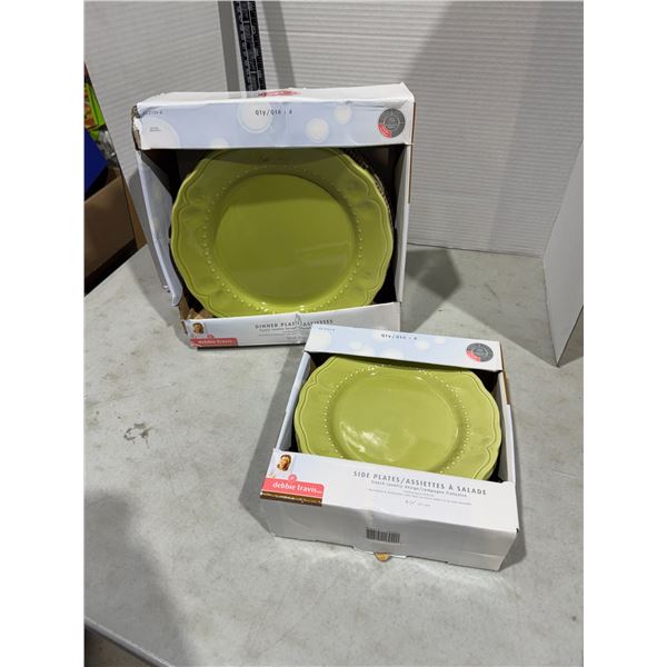 Debbie Travis, dinner plates and side plates