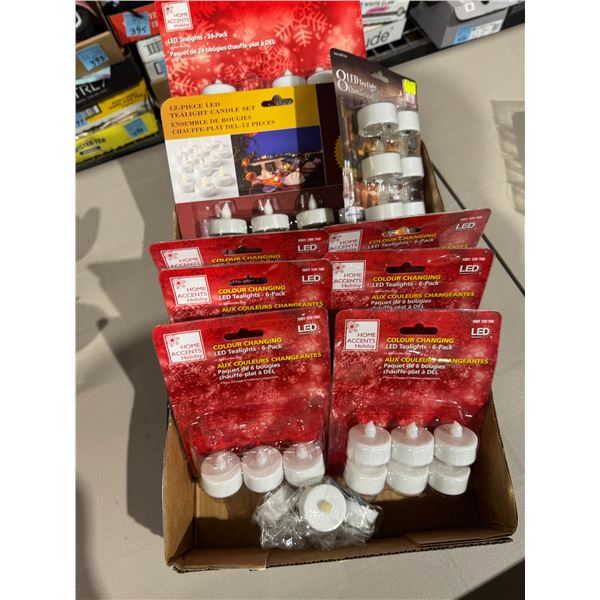 LED color changing tea, lights, and other tea lights