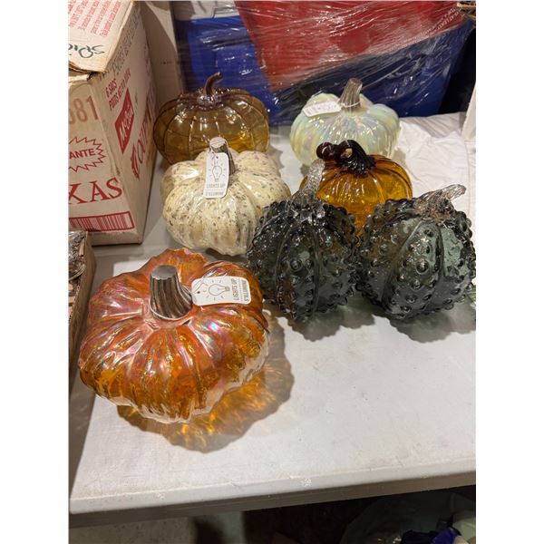 Pumpkin decor some light up