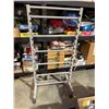 Image 1 : Rolling rack adjustable shelves