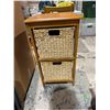 Image 1 : Basket stand 17 x 17 x 31" tall