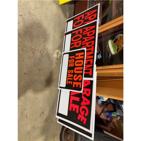 Garage sale signs apartment for rent size and house for sale sign