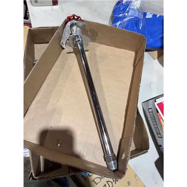 Frost free wall hydrant