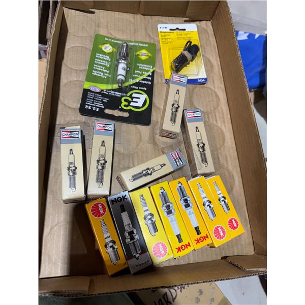 Spark plugs and in-line fuse holder