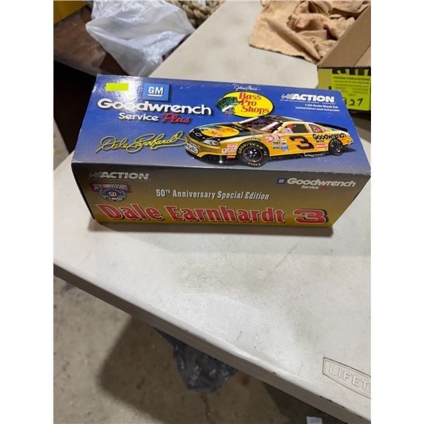 Bass pro shops, Dale Earnhardt race car diecast 50th anniversary