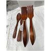 Image 1 : Vintage BARIBOCRAFT salad forks and spoons