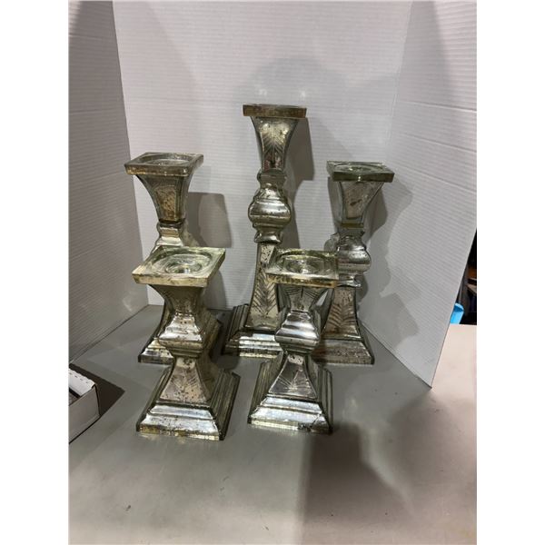 Candle Holders one has chip in base