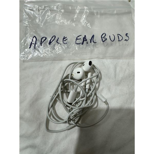 Set Apple earbuds