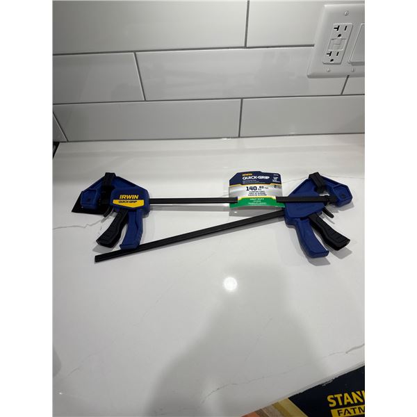 New Irwin quick grip clamps