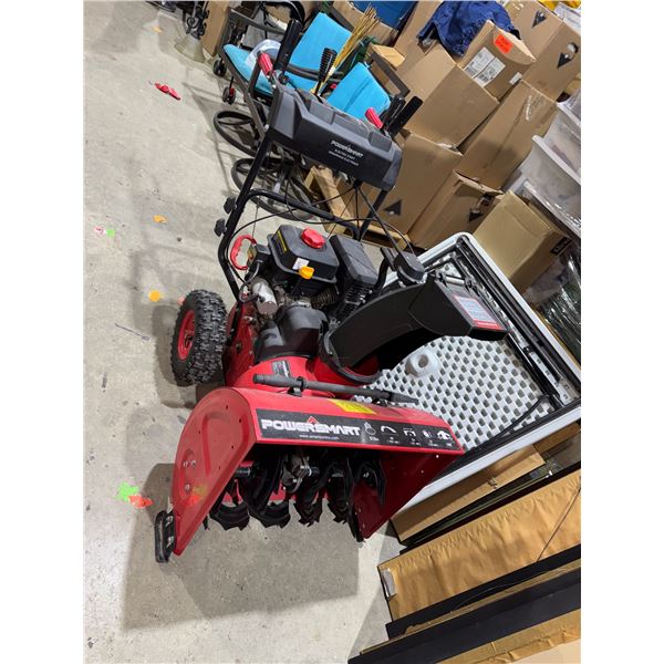 Powersmart electric start snowblower working like new consignor used one time