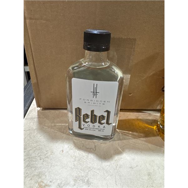 Rebel 200 ml vodka must have valid id