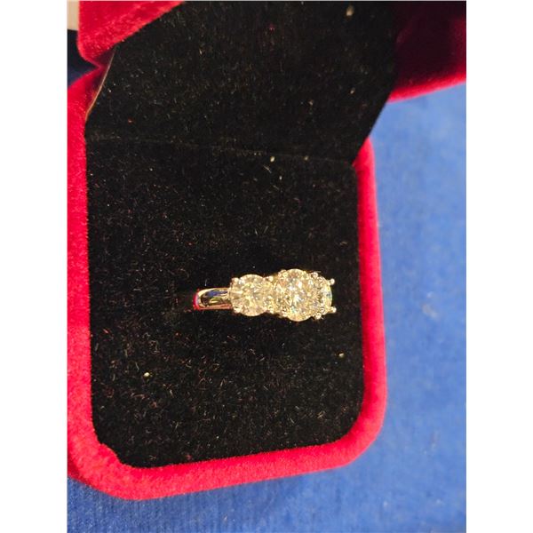 2.00ct moissanite ring- Size 7.75. See description