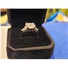 Image 3 : 5.00cr moissanite triangular cut ring- Size 7. See description