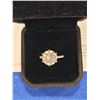 Image 1 : 5.00ct moissanite stone ring- Size 5.75. See description