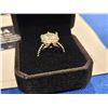 Image 3 : 5.00ct moissanite stone ring- Size 5.75. See description