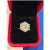 Image 1 : 10.00ct total moissanite ring- Size 7. See description