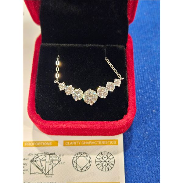 2.80ct 7 stone pendant. See description