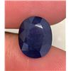 Image 3 : 14.32 ct Certified Midnight Sapphire gemstone ($21,480 Appraisal)