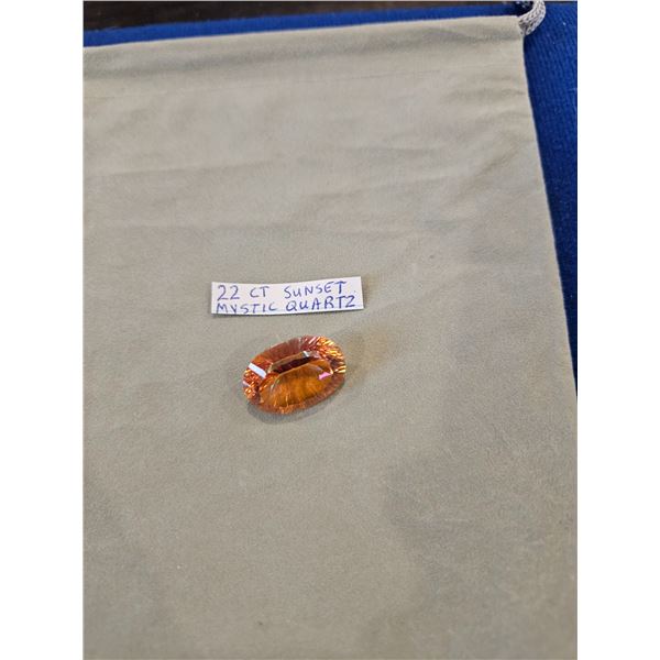 22ct Sunset Mystic Quartz