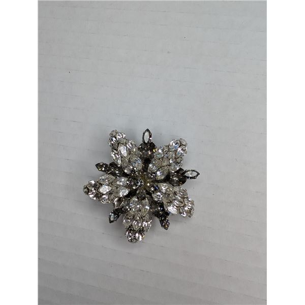 Vintage Lily Brooch, Austria - missing stone