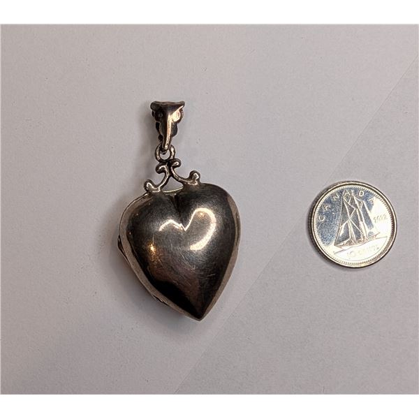 Heart locket 925 silver