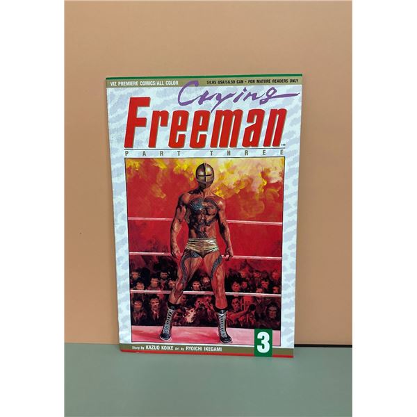 Crying Freeman Part Three #3 Comic (Viz Premiere, 1991) Kazuo Koike