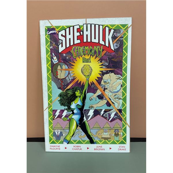 She-Hulk: Ceremony Part 1 (1989) Marvel Comics Graphic Novel - Dwayne McDuffie
