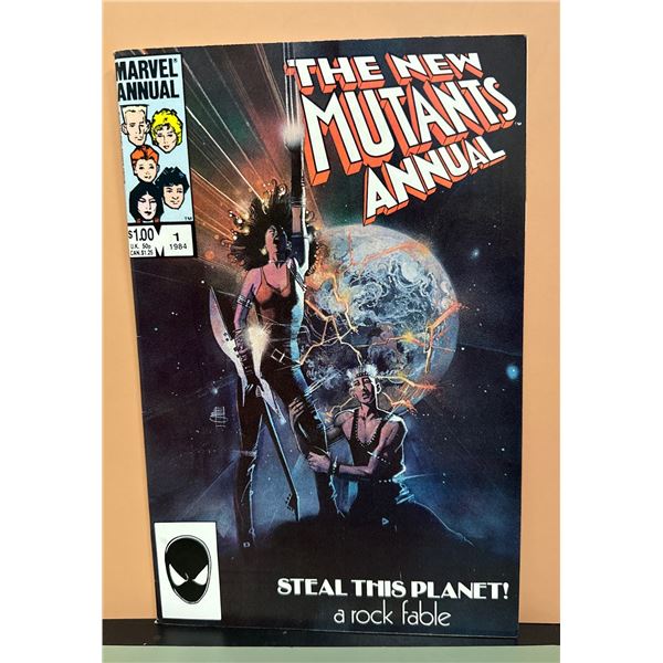 The New Mutants Annual #1 (Marvel, 1984) 1st Appearance of Lila Cheney