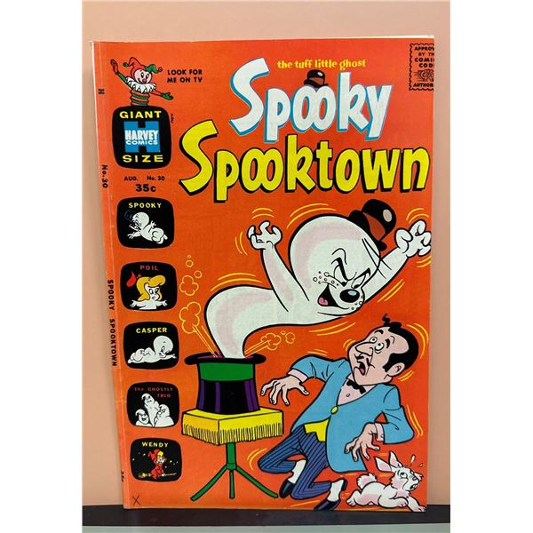 1969 Harvey Comics Spooky Spooktown #30 Giant Size The Tuff Little Ghost