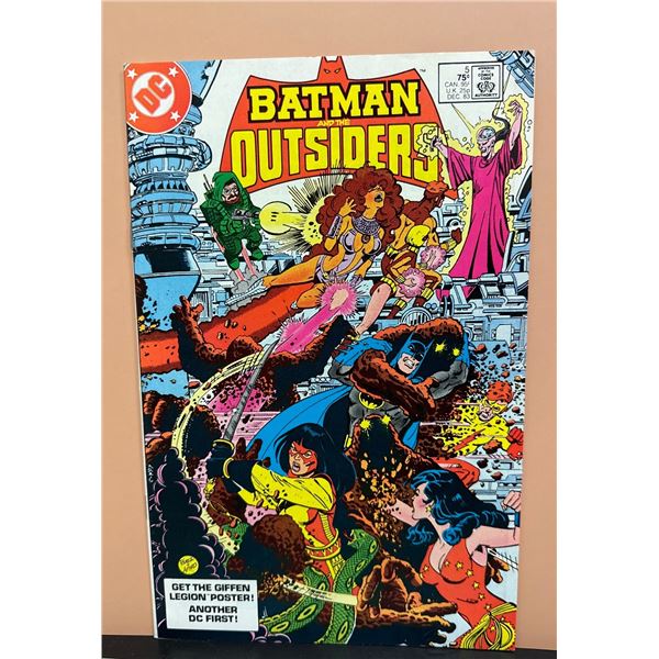 Batman and the Outsiders #5 (DC Comics, 1983) Teen Titans Crossover