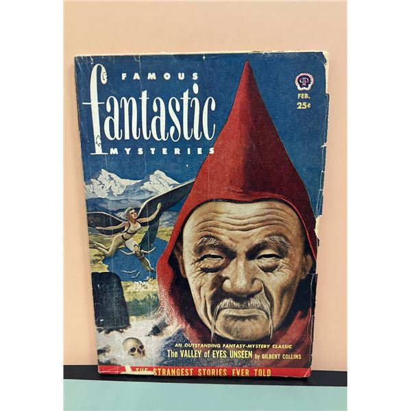 Famous Fantastic Mysteries Pulp Magazine February 1952 Vol 13 #2