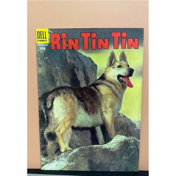 Dell Comics Rin Tin Tin #9 (June-August 1955) Photo Cover