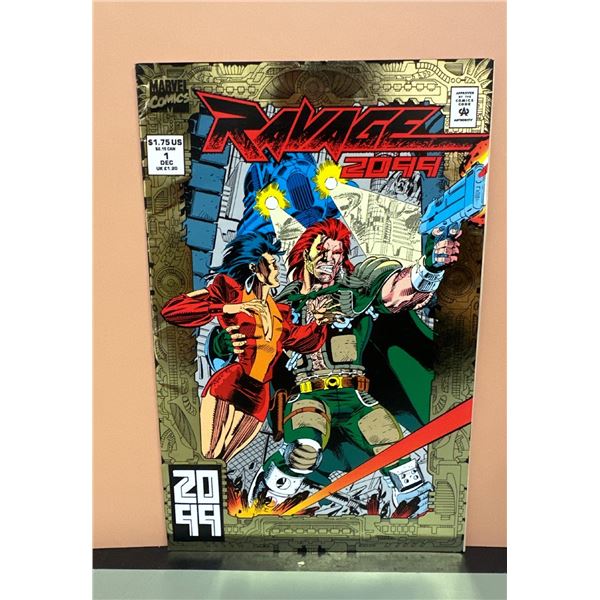 Ravage 2099 #1 (Marvel Comics, 1992) Gold Foil Cover, Stan Lee Story
