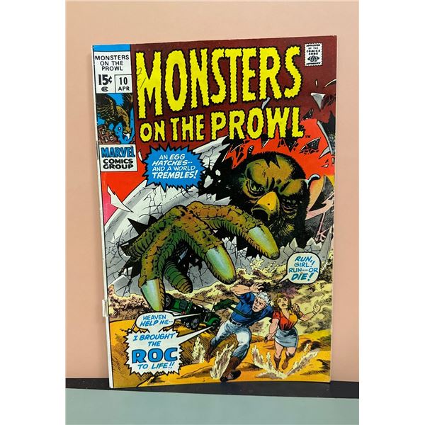Monsters on the Prowl #10 (Marvel, 1971) Bronze Age Horror Comic