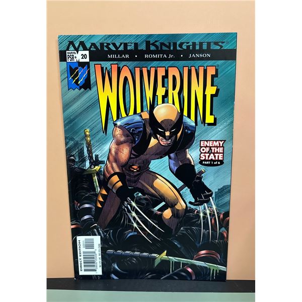 Wolverine #20 Marvel Knights (2004) Enemy of the State Pt 1 Comic Book
